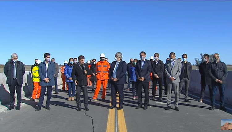 "MÁS OBRA PÚBLICA IMPLICA MÁS TRABAJO Y MEJOR VIDA PARA LOS ARGENTINOS"