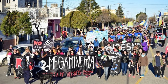 PREOCUPA EL AVANCE DE LA MEGAMINERÍA EN CHUBUT