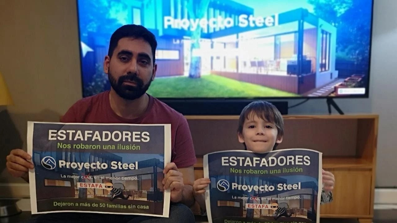 ESTAFADOS POR EL PROYECTO STEELL DENUNCIARON PENALMENTE A LA EMPRESA CONSTRUCTORA