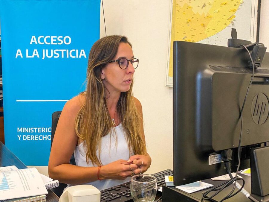 LUCÍA  IAÑEZ: "ESTE AÑO PUDIMOS ABRIR SEIS CENTROS DE ACCESO A LA JUSTICIA”