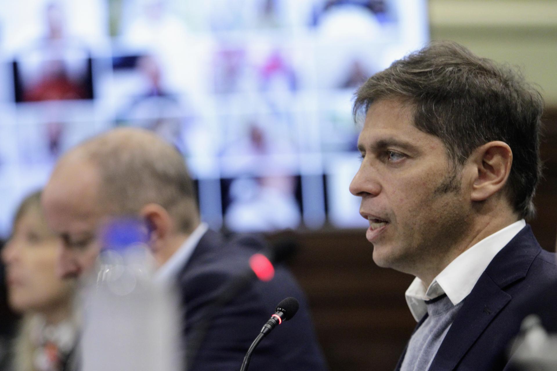 KICILLOF FIRMÓ CONVENIOS CON INTENDENTES POR EL FONDO DE INFRAESTRUCTURA MUNICIPAL 2022