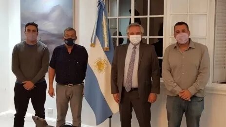 ALDERETE DESTACÓ LA REUNIÓN QUE MANTUVIERON CON ALBERTO FERNÁNDEZ