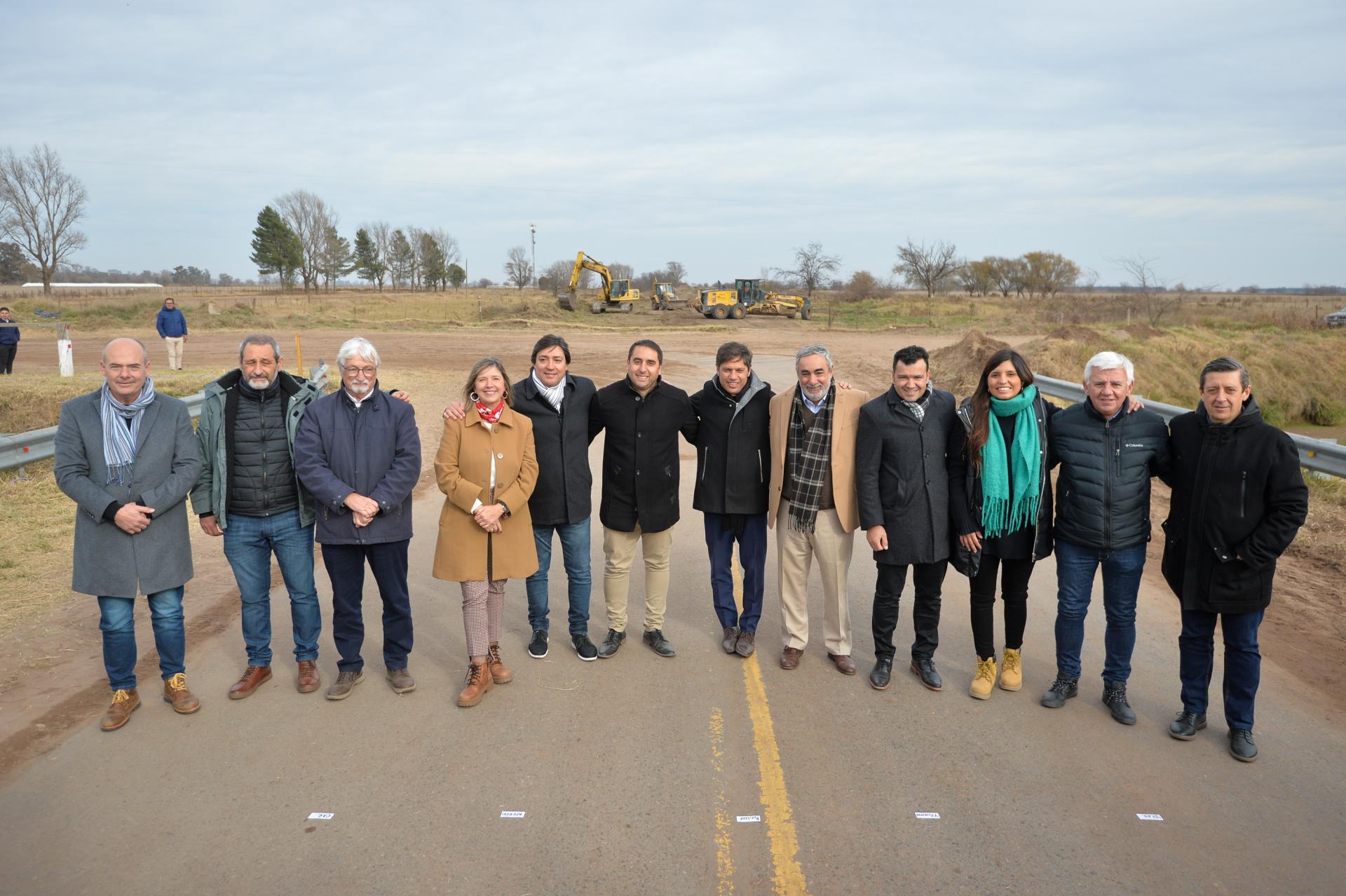 EMPEZARON LAS OBRAS PARA TERMINAR  LA PAVIMENTACIÓN DE LA RUTA DEL CEREAL