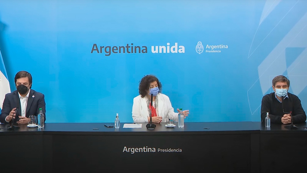 CARLA VIZZOTTI ANUNCIÓ QUE YA SE PUEDEN COMBINAR VACUNAS EN ARGENTINA