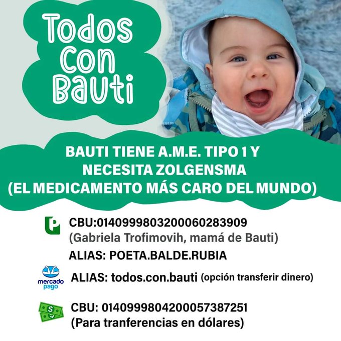 NUEVA JORNADA SOLIDARIA POR BAUTI