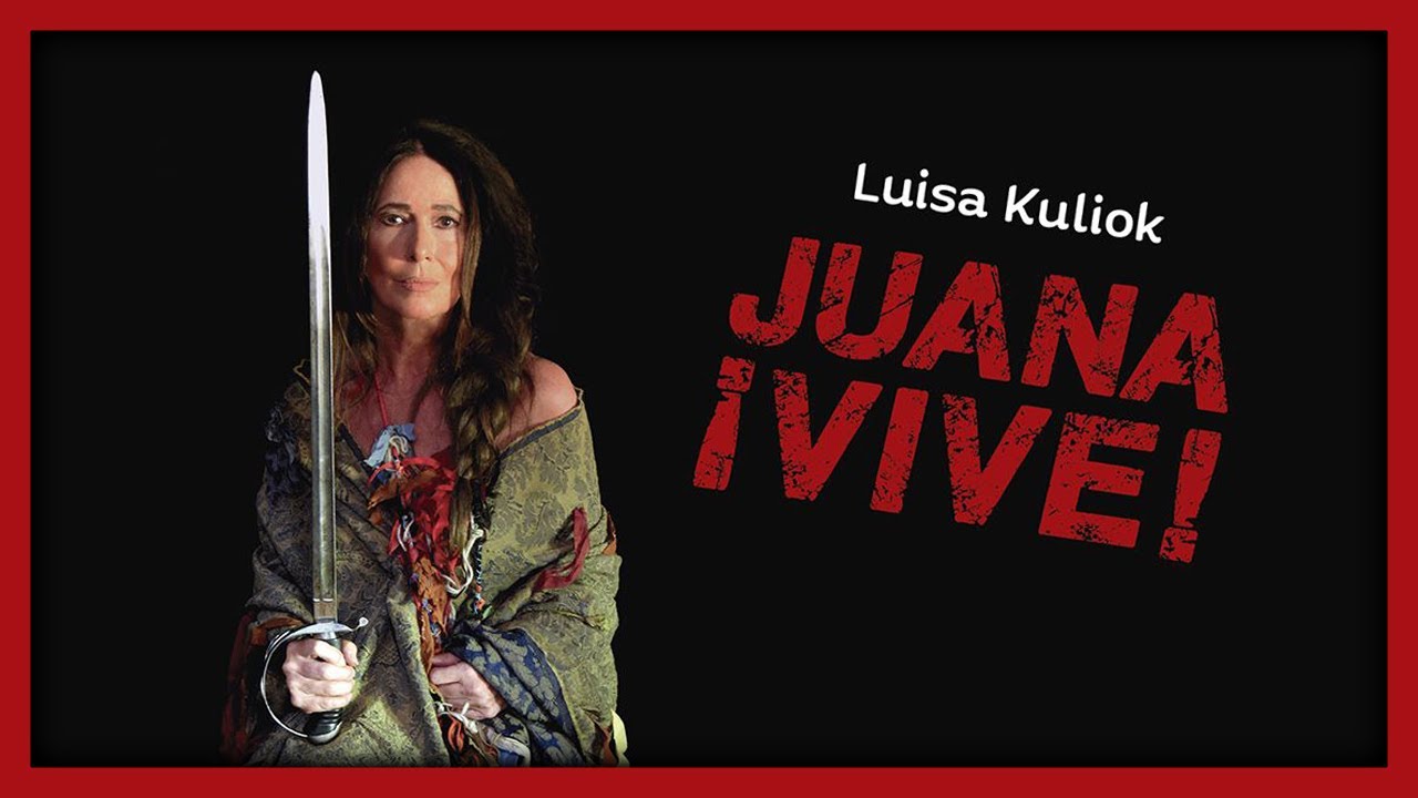 LUISA KULLOK INTERPRETA A JUANA AZURDUY EN OBRA TEATRAL
