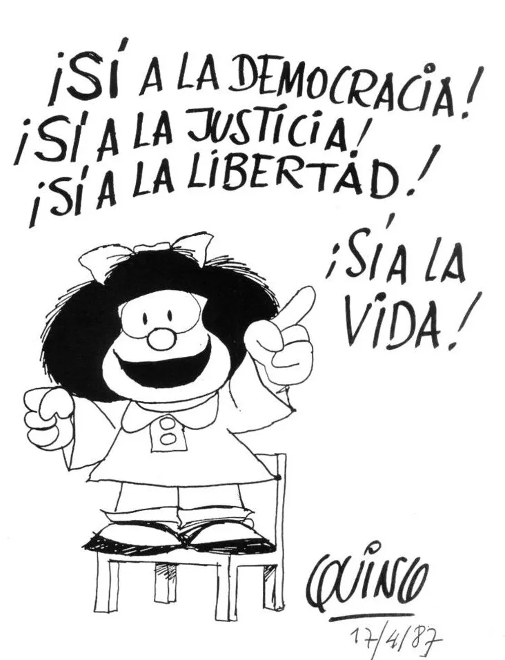 MAFALDA CUMPLIÓ 60 AÑOS