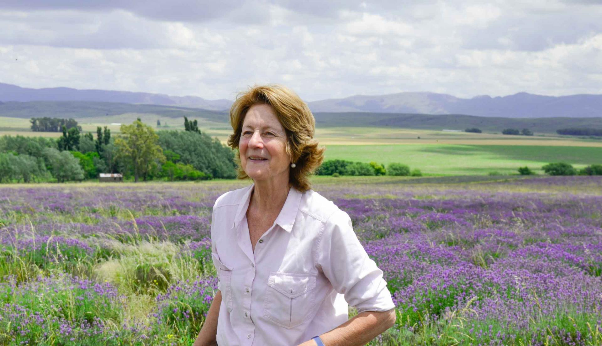 LÉONY STAUD, LA MAYOR PRODUCTORA ARGENTINA DE LAVANDA