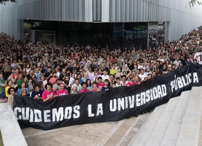 GAGGERO: “EL RECORTE A LAS UNIVERSIDADES REPRESENTA UN 70% EN TÉRMINOS REALES”