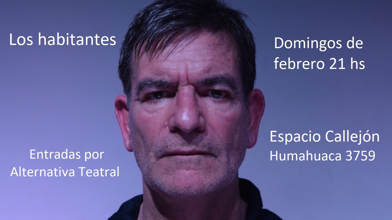 LA MINISERIE TEATRAL ‘LOS HABITANTES’ SE PRESENTA LOS DOMINGOS EN ESPACIO CALLEJÓN