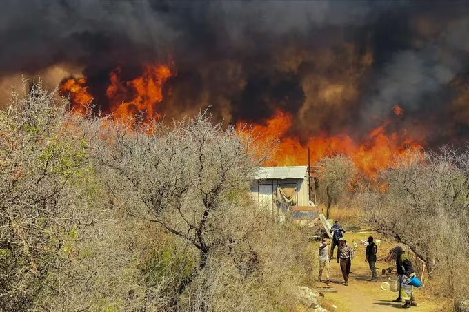 PIDEN QUE SE DECLARE LA EMERGENCIA NACIONAL POR LOS INCENDIOS EN CÓRDOBA