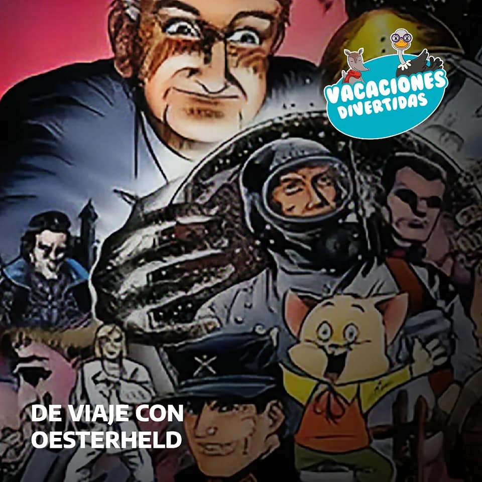 LA BIBLIOTECA PROVINCIAL INVITÓ A DISFRUTAR "DE VIAJE CON OESTERHELD"