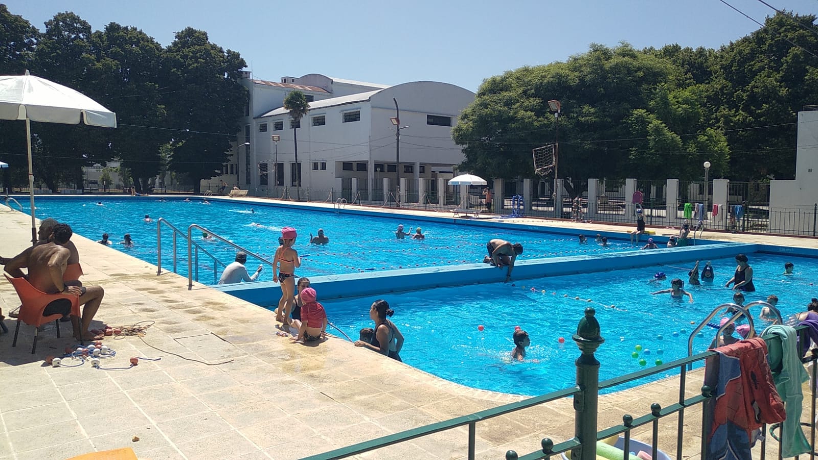 LA PILETA DE LA UNLP YA ES UN CLÁSICO DEL VERANO PLATENSE