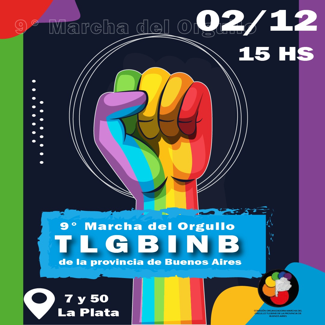 SE REALIZA LA 9NA. MARCHA DEL ORGULLO DE LA PROVINCIA DE BUENOS AIRES