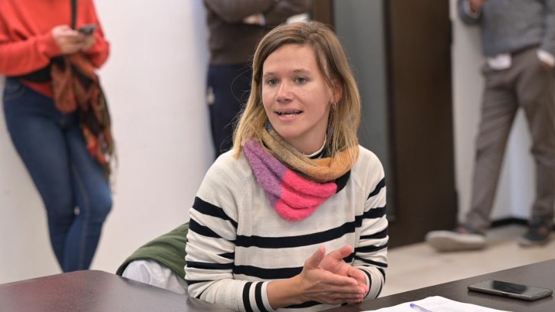 LAURA CANO: "ESTE LUGAR ES UNA REFERENCIA PARA QUIENES ESTAMOS DEL OTRO LADO DE LA MECHA"