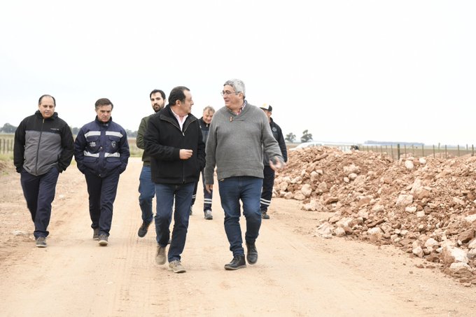 JAVIER RODRÍGUEZ: “LA OBRA PERMITE EFICIENTIZAR EL MANEJO DEL AGUA Y EL RECURSO HÍDRICO”