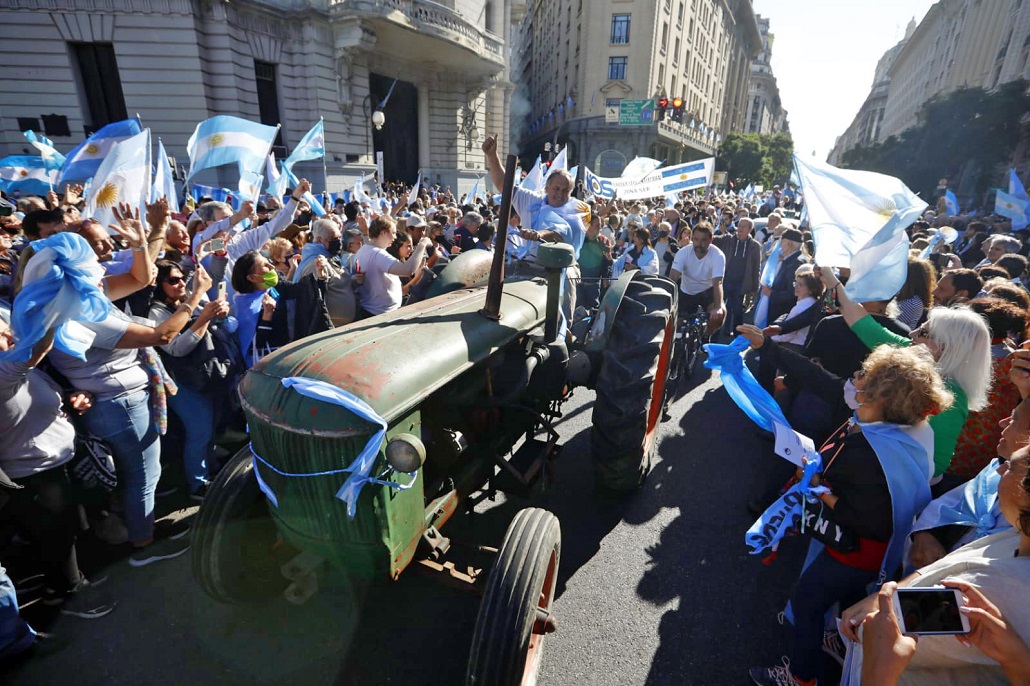 “EL ROL DEL ESTADO ES GARANTIZAR" EL DERECHO A LA PROTESTA