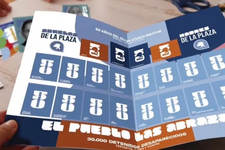 LANZARON UN ÁLBUM DE FIGURITAS DE MADRES Y ABUELAS DE PLAZA DE MAYO