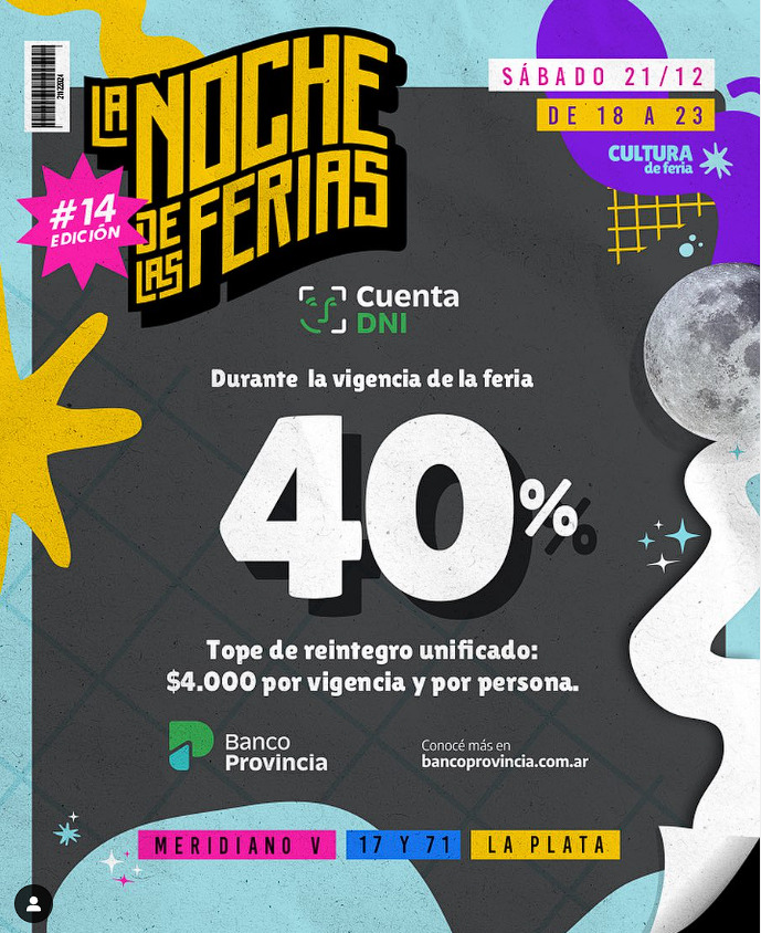 LLEGA LA 14° EDICIÓN DE LA NOCHE DE LAS FERIAS