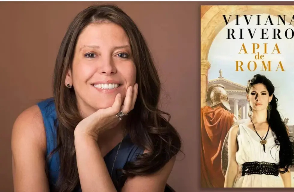 LA RECONOCIDA ESCRITORA ARGENTINA VIVIANA RIVERO HABLÓ DE SU ÚLTIMO LIBRO "APIA DE ROMA"