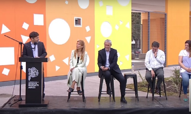 KICILLOF CELEBRÓ LA INAUGURACIÓN EDUCATIVA  N°150 DURANTE LA GESTIÓN