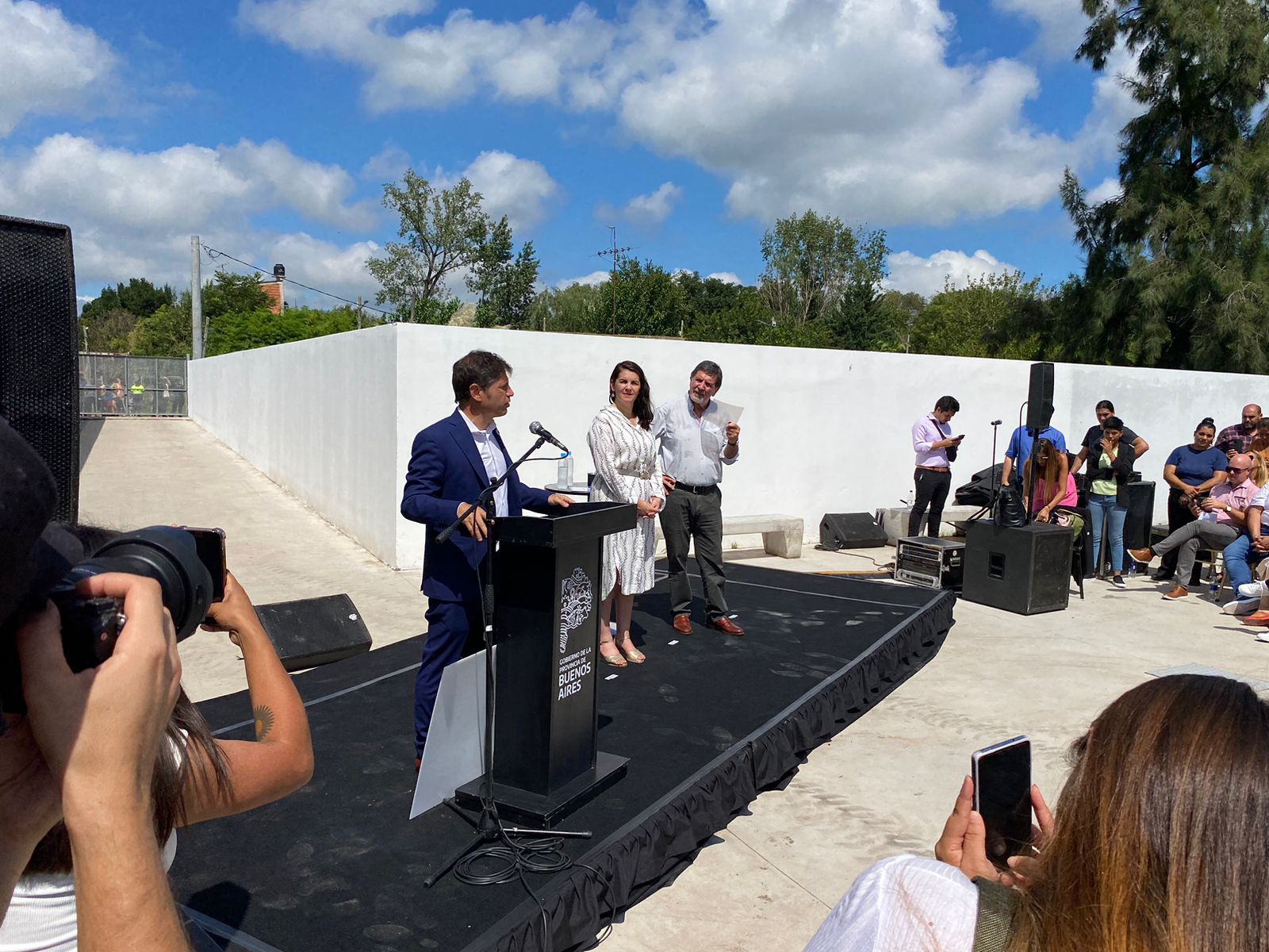 KICILLOF: "OBRA PÚBLICA ES MÁS EDUCACIÓN, SALUD Y MÁS PRESENCIA DEL ESTADO"