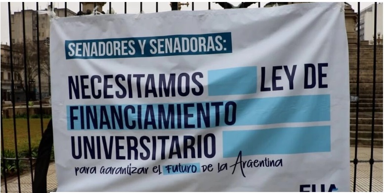 DOCENTES UNIVERSITARIOS PIDEN LA “URGENTE” SANCIÓN DE LA LEY DE FINANCIAMIENTO UNIVERSITARIO