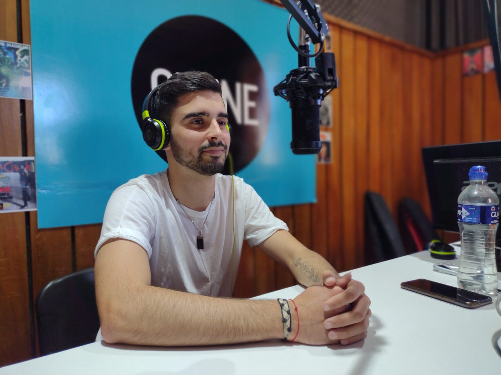 NICOLÁS SERRANO VISITÓ LOS ESTUDIOS DE RADIO PROVINCIA