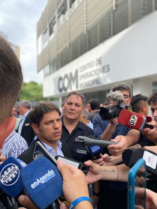 KICILLOF Y ALAK INAUGURARON EL NUEVO CENTRO DE OPERACIONES MUNICIPALES