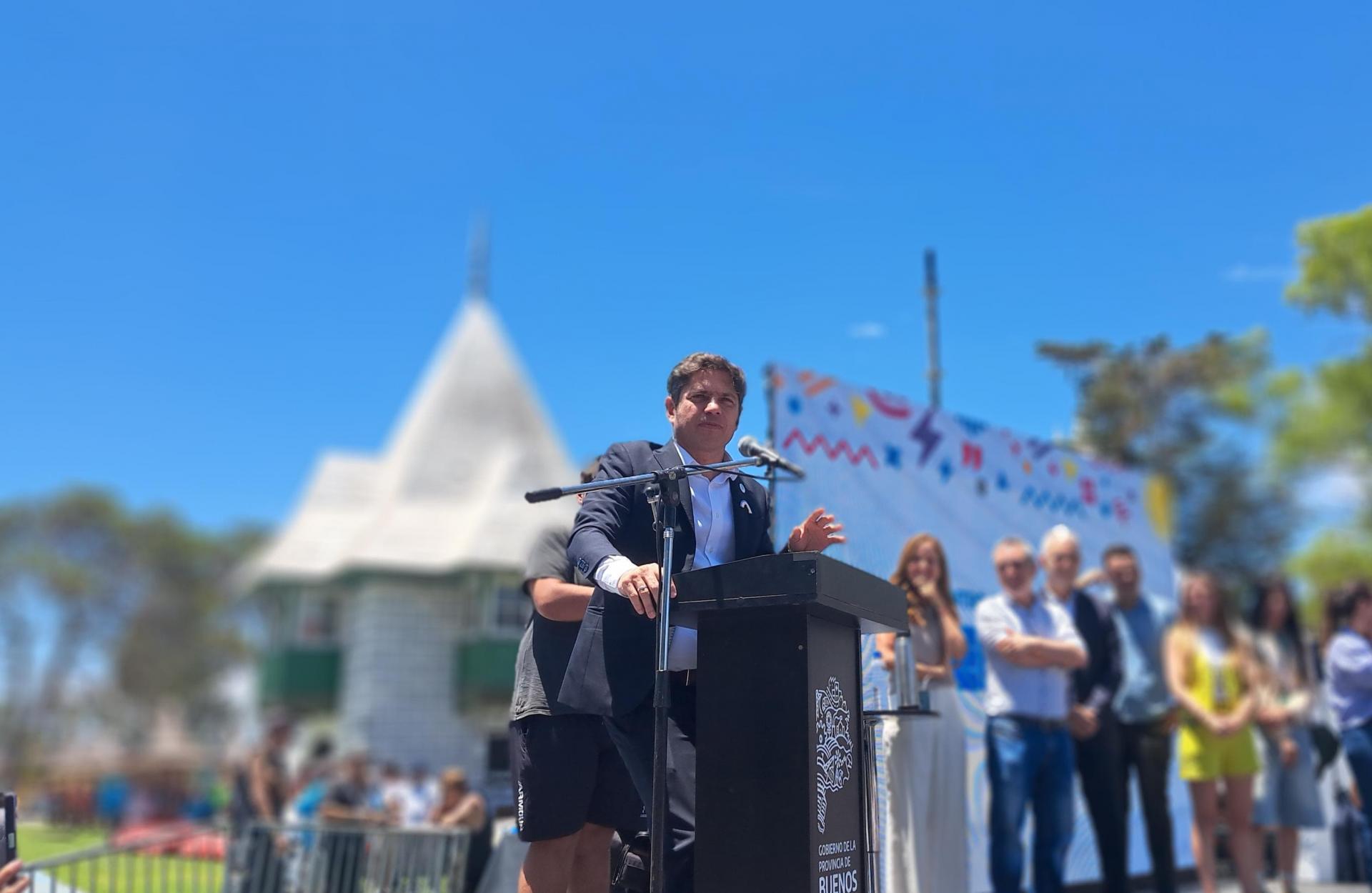 AXEL KICILLOF: "ESTAMOS ACÁ PARA ASEGURAR UN FUTURO MEJOR A LOS PIBES DE LA PROVINCIA"