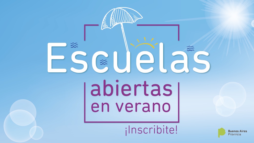 LA PLATA: ABRIERON LAS PUERTAS LAS ESCUELAS PÚBLICAS EN VERANO