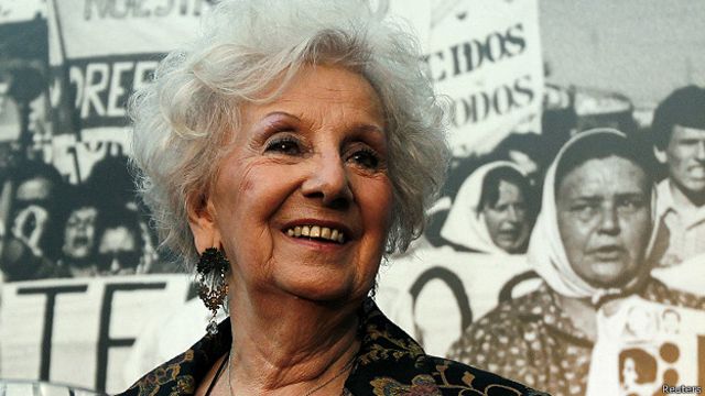 ESTELA DE CARLOTTO: “QUIEN QUIERE CAMBIAR LA HISTORIA MINTIENDO PARA GANAR VOTOS NO ES BUENA PERSONA"