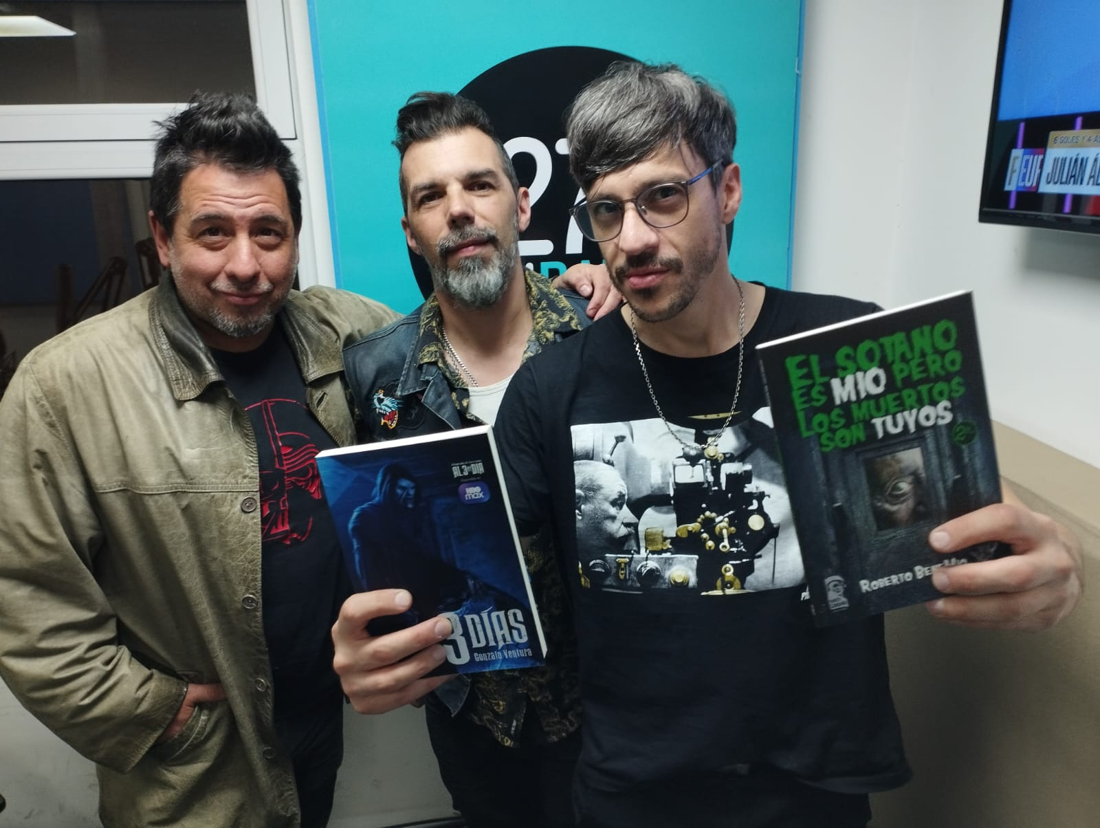 ROBERTO BENEMIO Y GONZALO VENTURA PRESENTARON SUS LIBROS DE GÉNERO TERROR