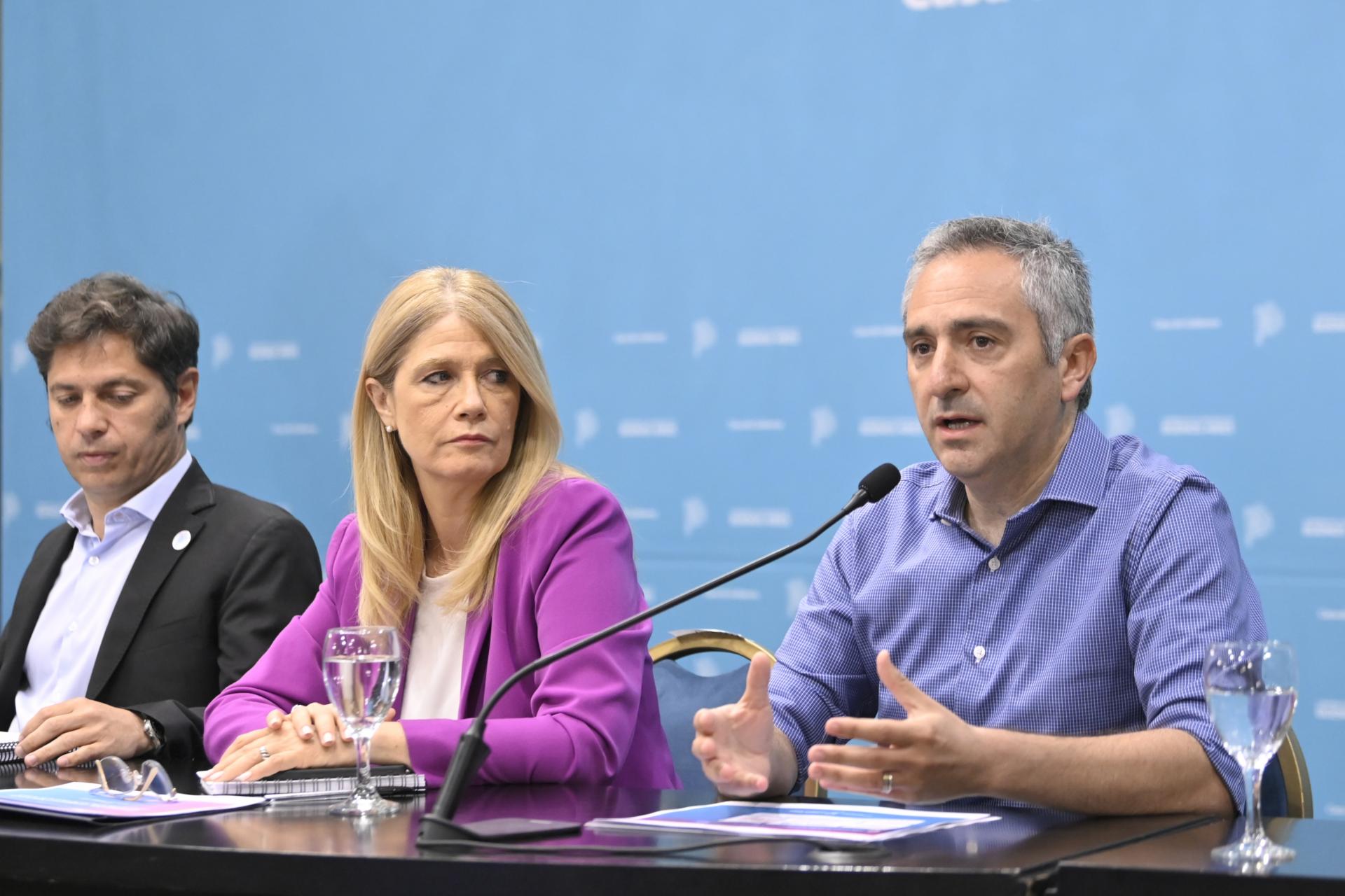 LARROQUE ANUNCIÓ LA CONTINUIDAD DEL PROGRAMA "MESA BONAERENSE"