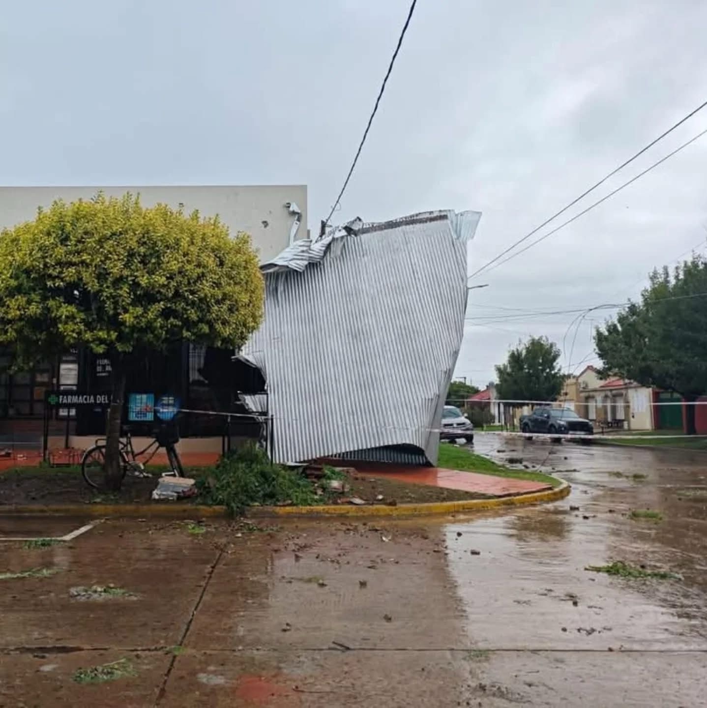 FUERTE TEMPORAL EN BRAGADO