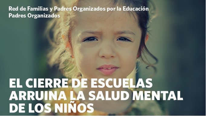 PADRES ORGANIZADOS PIDEN QUE SE DECLARE ESENCIAL A LA EDUCACIÓN