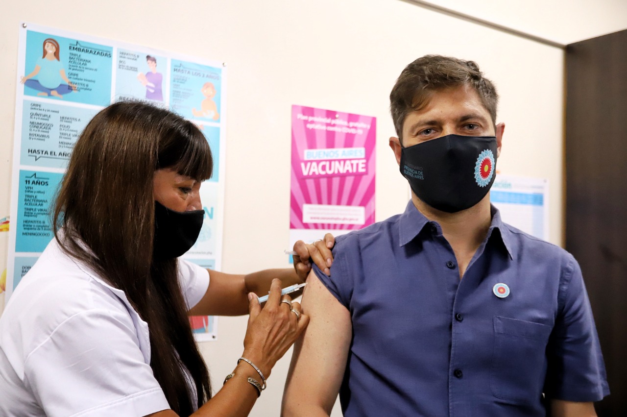 KICILLOF: “ES EL COMIENZO DEL FIN DE LA PANDEMIA”