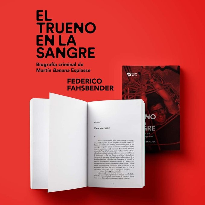 FEDERICO FASHBENDER PRESENTÓ “EL TRUENO EN LA SANGRE”