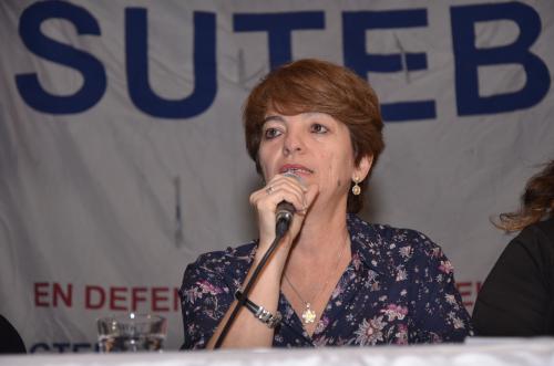 MARÍA LAURA TORRE: "QUEREMOS UNA PARITARIA CORTA Y CON AUMENTOS BIMESTRALES"